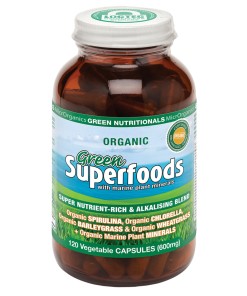 MicrOrganics Green Nutrit Green Superfoods 600mg 120vc