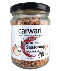 Carwari Organic Japanese Spicy Seasoning 100g