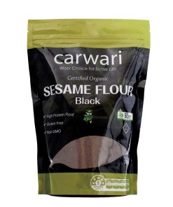 Carwari Organic Sesame Seed Flour Black 500g