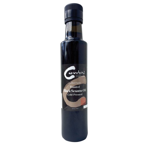 Carwari Organic Toasted Black Sesame Oil 250ml