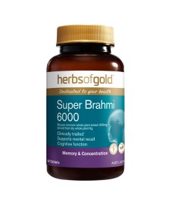 Herbs of Gold Super Brahmi 6000 60t