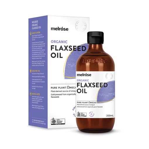 Melrose Organic Flax Oil 200ml