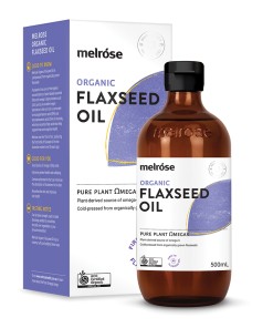 Melrose Organic Flax Oil 500ml