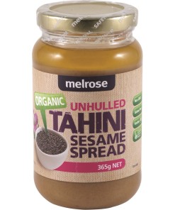 Melrose-Organic-Tahini-Sesame-Spread-Unhulled-365g