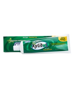 Epic Toothpaste Xylitol Spearmint (Fluoride Free) 4.9oz