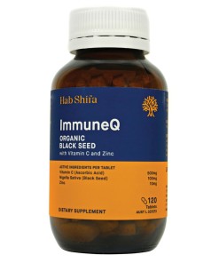 Hab Shifa ImmuneQ Organic Black Seed 120t