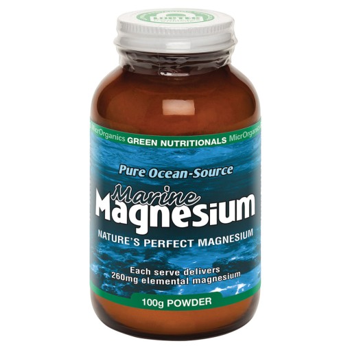 MicrOrganics Green Nutrit Marine Magnesium Pwd 100g