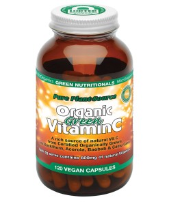 MicrOrganics Green Nutrit Org Green Vitamin C 120vc