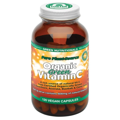 MicrOrganics Green Nutrit Org Green Vitamin C 120vc