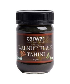 Carwari Organic Walnut Black Tahini 250g