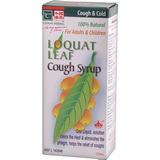 Cathay Herbal Loquat Leaf Cough Syrup