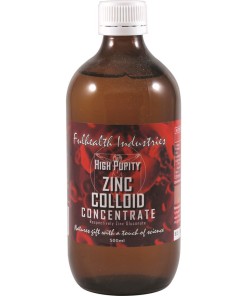 Fulhealth Industries Zinc Colloid Concentrate 500ml