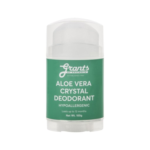 Grants Crystal Deodorant Aloe Vera Stick 100g