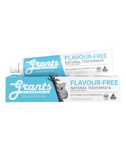 Grants Toothpaste Flavour Free 110g