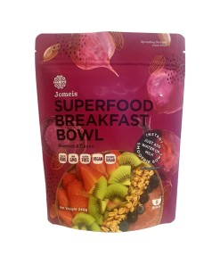 Jomeis Fine Foods Superfood Breakfast Bowl Mix Beetroot Cacao 240g