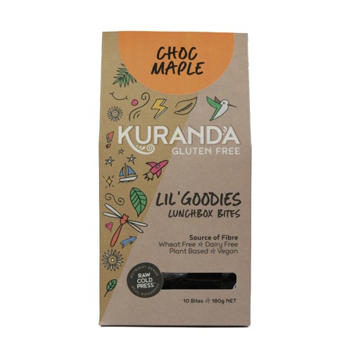Kuranda G Free Lil Goodies Lunch Bites Choc Maple