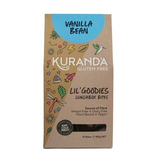 Kuranda G Free Lil Goodies Lunch Bites Vanilla Bean