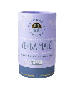 Naturally Driven Org Yerba Mate Tea Grandmas Garden 60g