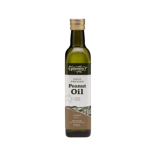 Plenty Cold Pressed Peanut Oil 375ml