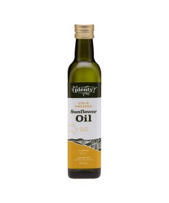 Plenty Cold Pressed Sunflower Oil 375ml