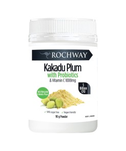 Rochway Kakadu Plum with Probiotics and Vitamin C 90g