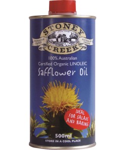 Stoney Creek Organic Safflower Oil 500ml