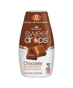 Sweet Leaf Sweet Drops Stevia Liquid Chocolate Squeeze Pk 50ml