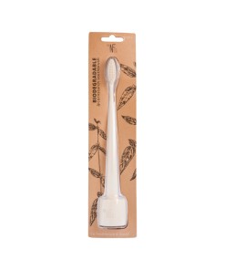 The Nat Family Co Toothbrush Ivory Desert with Stand