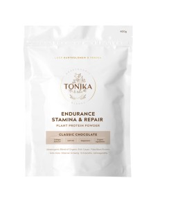Tonika Plant Protein Endurance Stamina Repair Chocolate 400g