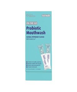 H.Blooms Probiotic Mouthwash Peppermint Sachet 11ml x 20 Pack