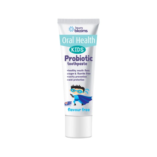 H.Blooms Probiotic Toothpaste Kids Flavour Free 50g