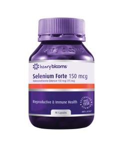 H.Blooms Selenium Forte 150mcg 90vc