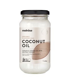 Melrose Organic Flavour Free Coconut Oil 1l