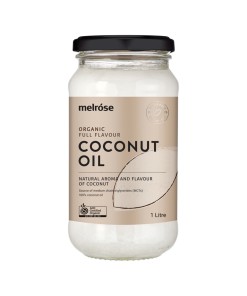 Melrose Organic Full Flavour Coconut Oil 1l