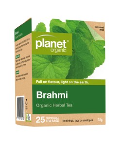 Planet Organic Brahmi Herbal Tea x 25 Tea Bags