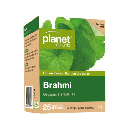 Planet Organic Brahmi Herbal Tea x 25 Tea Bags