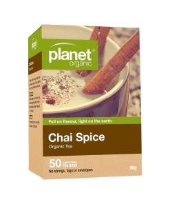 Planet Organic Chai Spice Herbal Tea x 50 Tea Bags