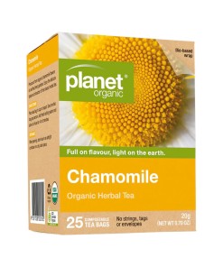 Planet Organic Chamomile Herbal Tea x 25 Tea Bags