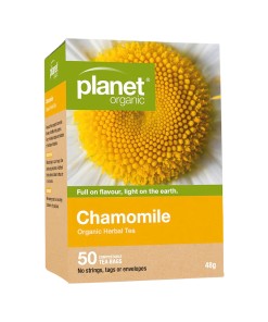 Planet Organic Chamomile Herbal Tea x 50 Tea Bags