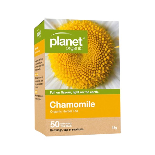 Planet Organic Chamomile Herbal Tea x 50 Tea Bags