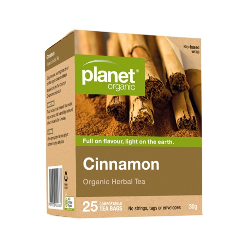 Planet Organic Cinnamon Herbal Tea x 25 Tea Bags