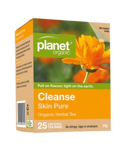 Planet Organic Cleanse Skin Pure Tea x 25 Tea Bags