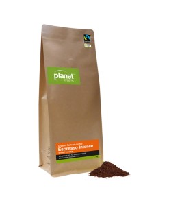 Planet Organic Coffee Espresso Intense Plunger Ground 1kg