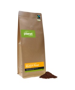 Planet Organic Coffee Medium Roast Plunger Ground 1kg