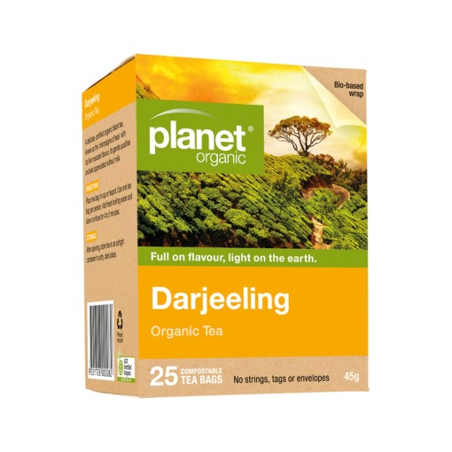 Planet Organic Darjeeling Herbal Tea x 25 Tea Bags
