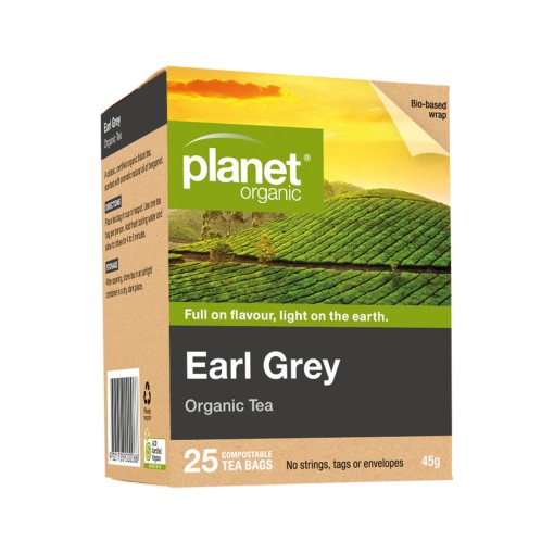 Planet Organic Earl Grey Herbal Tea x 25 Tea Bags