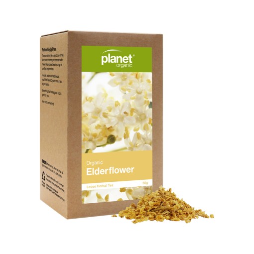 Planet Organic Elderflower Loose Leaf Tea 50g