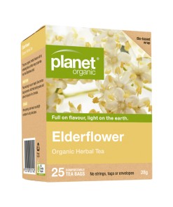 Planet Organic Elderflower Tea x 25 Tea Bags