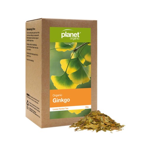 Planet Organic Ginkgo Loose Leaf Tea 50g