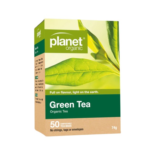 Planet Organic Green Tea x 50 Tea Bags